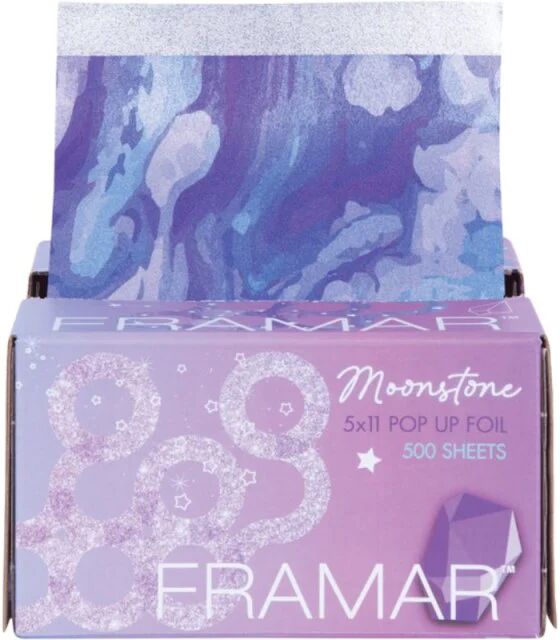 framar pop up moonstone fogli alluminio pre-tagliati 5x11 500 pz