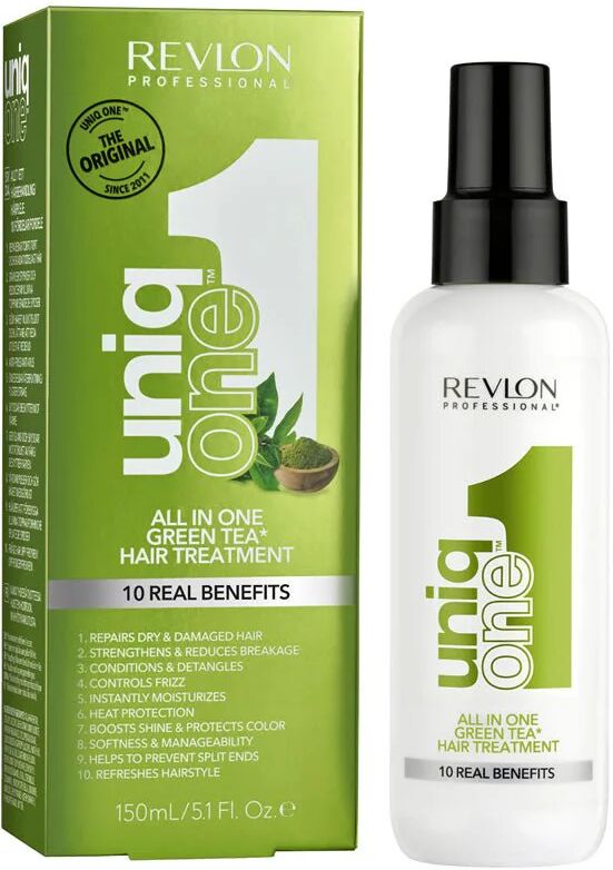 revlon professional uniq one hair treatment green tea fragrance 150ml