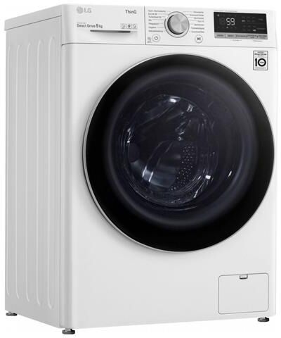 LG Lavatrice Standard F4WV508S1B Thin Q AI DD TurboWash 8 Kg Classe B Centrifuga 1400 giri