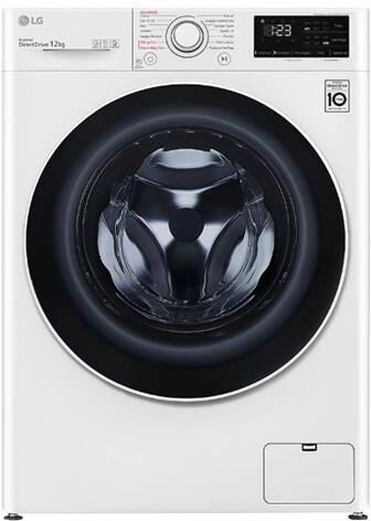 LG Lavatrice Standard F4WV312S0E AI DD12 Kg Classe B Centrifuga 1400 giri