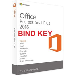 Microsoft OFFICE 2016 PROFESSIONAL PLUS  32/64 BIT BIND KEY ESD