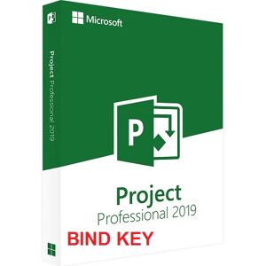 Microsoft PROJECT 2019 PROFESSIONAL PLUS 32/64 BIT BIND KEY ESD