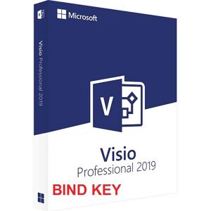 Microsoft VISIO 2019 PROFESSIONAL PLUS 32/64 BIT BIND KEY ESD