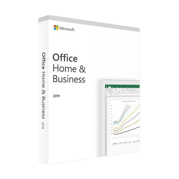 microsoft office 2019 home and business 32/64 bit key esd (windows)