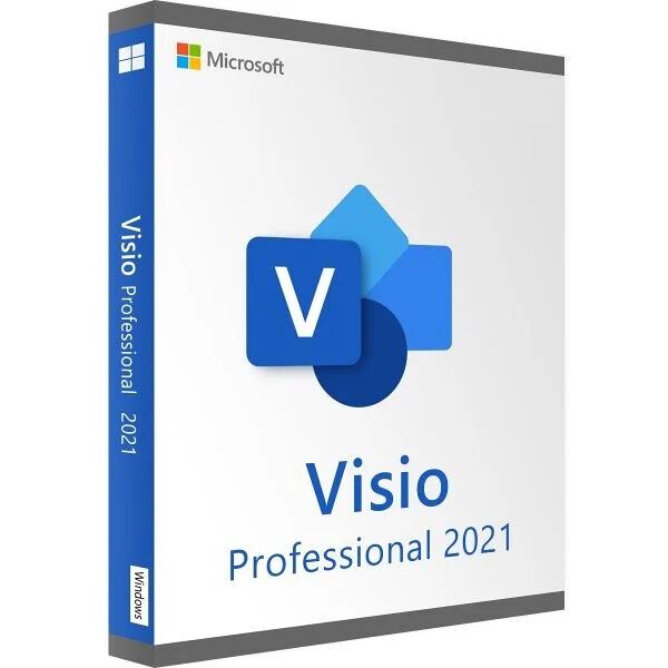 microsoft visio 2021 professional plus 32/64 bit key esd