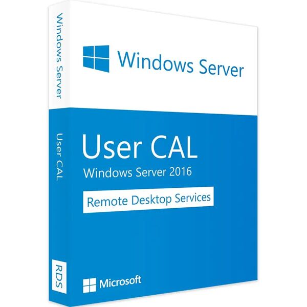 microsoft windows server 2016 - rds user cals key esd