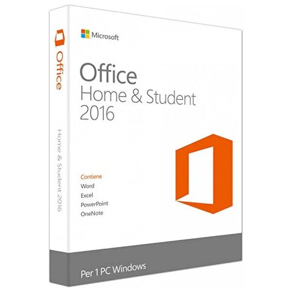 microsoft office 2016 home and student 32/64 bit key esd