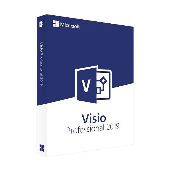 microsoft visio 2019 professional plus 32/64 bit key esd