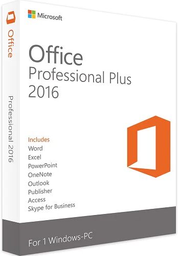 Microsoft OFFICE 2016 PROFESSIONAL PLUS  32/64 BIT KEY ESD