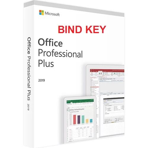Microsoft OFFICE 2019 PROFESSIONAL PLUS 32/64 BIT BIND KEY ESD