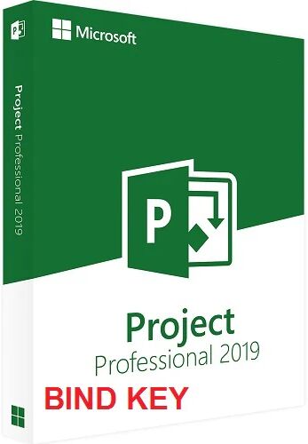 Microsoft PROJECT 2019 PROFESSIONAL PLUS 32/64 BIT BIND KEY ESD