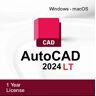 Autodesk AutoCAD LT 2024/2025 - ABBONAMENTO 12 MESI 1 ANNO 3PC (WINDOWS/MAC)