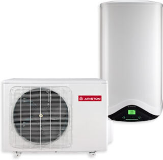 SCALDABAGNO A POMPA DI CALORE ARISTON NUOS SPLIT 110 WH con accumulo di 110 lt - NEW ErP