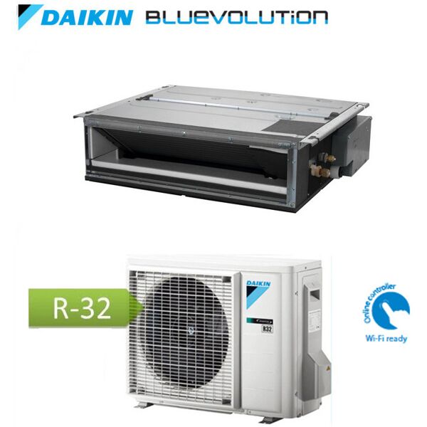 climatizzatore condizionatore daikin bluevolution inverter canalizzato ultrapiatto 21000 btu wi-fi ready r-32 fdxm60f3