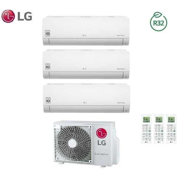 climatizzatore condizionatore lg trial split inverter libero r-32 7000+9000+12000 con mu3r19 7+9+12 - new : climafast