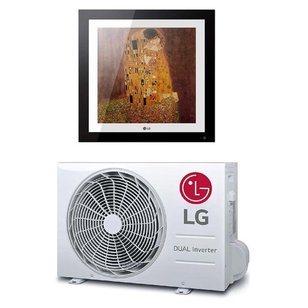 climatizzatore condizionatore lg artcool gallery 12000 btu con mu2r15 wi-fi integrato a++/a+