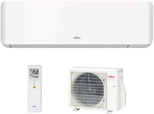 climatizzatore condizionatore fujitsu inverter serie kp r-32 asyg09kpca 9000 btu a++ a+ wi-fi optional - new