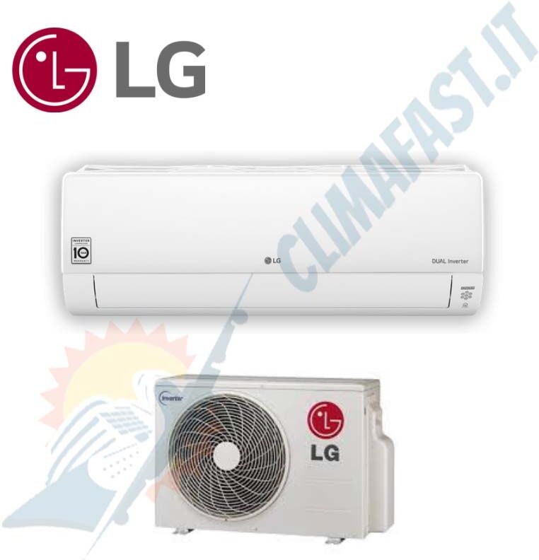 condizionatore climatizzatore lg standard win dualcool inverter 12000 btu s12er r-32 new 2019