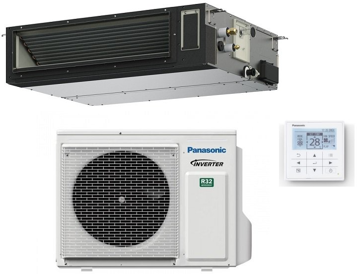 Climatizzatore Condizionatore Panasonic Paci NX canalizzato Inverter PACI NX 18000 - Btu S-3650PF3E + U-50PZ3E5 R-32