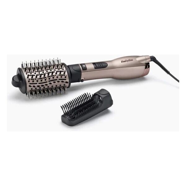 spazzola per soffio babyliss as90pe smooth volume 1000 - per lisciare, aggiungere volume e modellare naturalmente i capelli