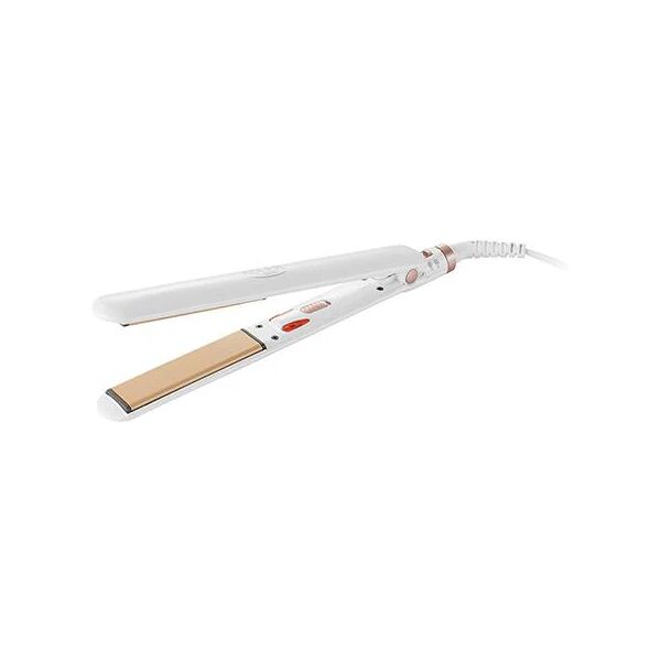 adler ad 2317 messa in piega piastra per capelli vapore bianco 35 w