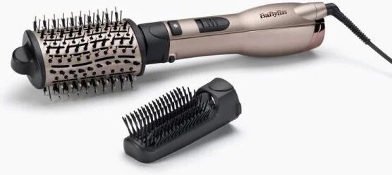 spazzola per soffio babyliss as90pe smooth volume 1000 - per lisciare, aggiungere volume e modellare naturalmente i capelli