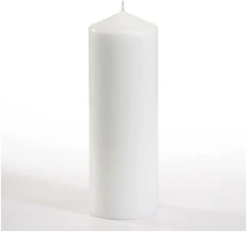 Papstar 13084 candela di cera Rotondo Bianco 1 pz