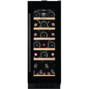 Electrolux Ewus020b5b Cantinetta Vino 20 Bottiglie Classe Energetica G 6 Ripiani In Legno 82cm Nero