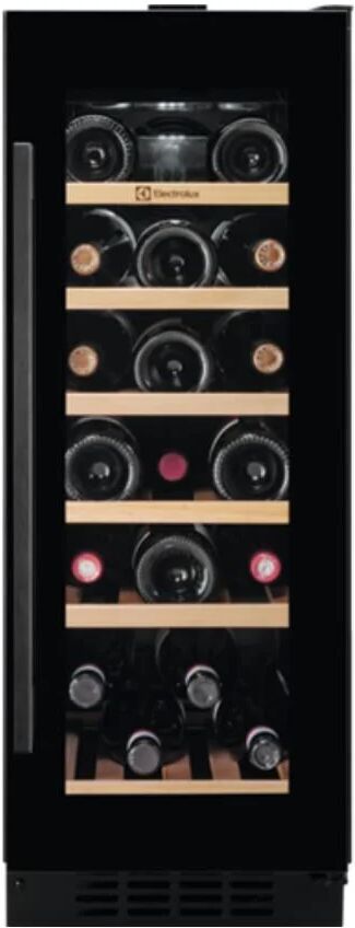 Electrolux Ewus020b5b Cantinetta Vino 20 Bottiglie Classe Energetica G 6 Ripiani In Legno 82cm Nero