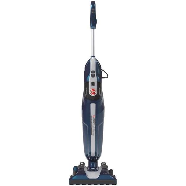 hoover hps700 011 h-pure 700 steam scopa a vapore capacita' 0,3 litri durata vapore 30 minuti tecnologia ciclonica deep shiny blue