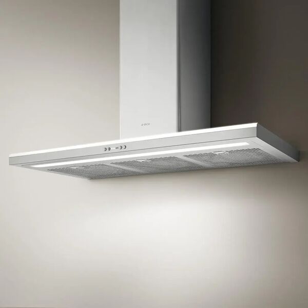 elica moon ix-a-120 prf0079551a cappa a parete classe energetica c 3 velocita' touch control illuminazione neon 120 cm inox