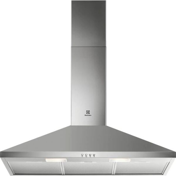 electrolux lfc319x cappa aspirante o filtrante a parete 3 velocita' classe energetica d portata 420 m³-h 90 cm  acciaio inox antimpronta