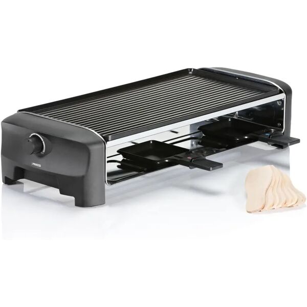 princess raclette con griglia e teppanyaki party per 8 persone 1300 w