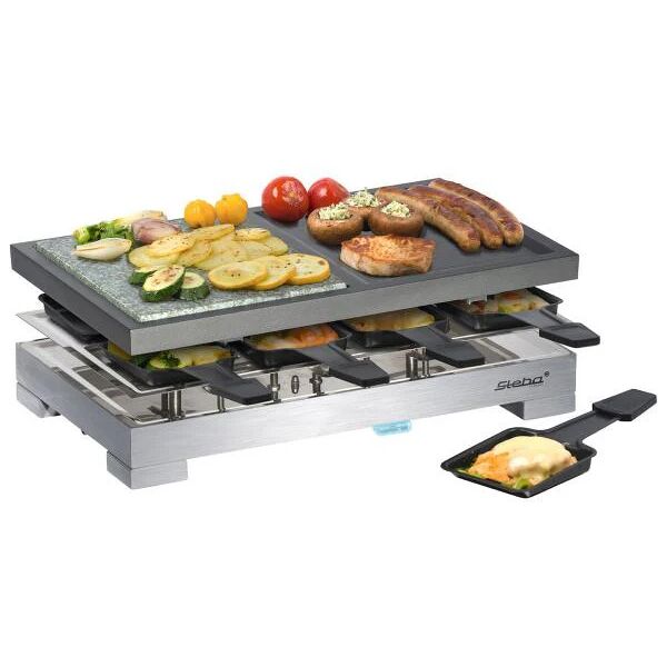 steba rc 88 8persona(e) 1200w griglia per raclette