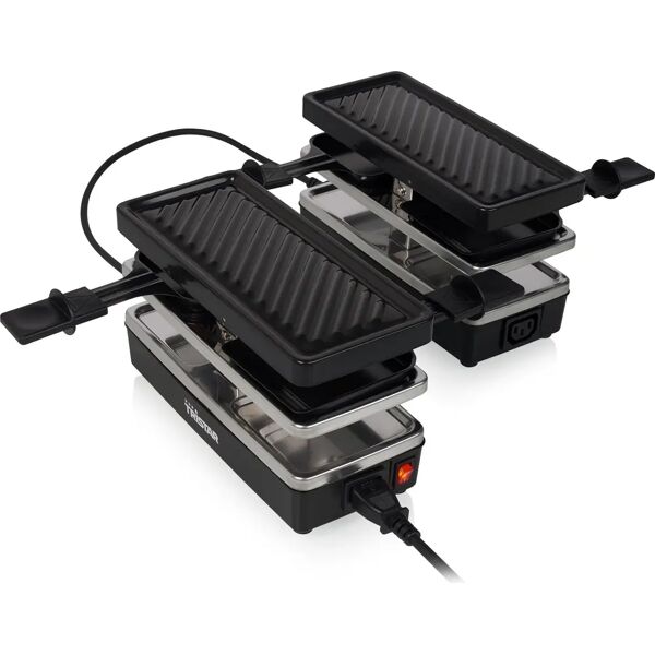 tristar ra-2742 raclette grill 4 person(en) 800 w schwarz - edelstahl (ra-2742)