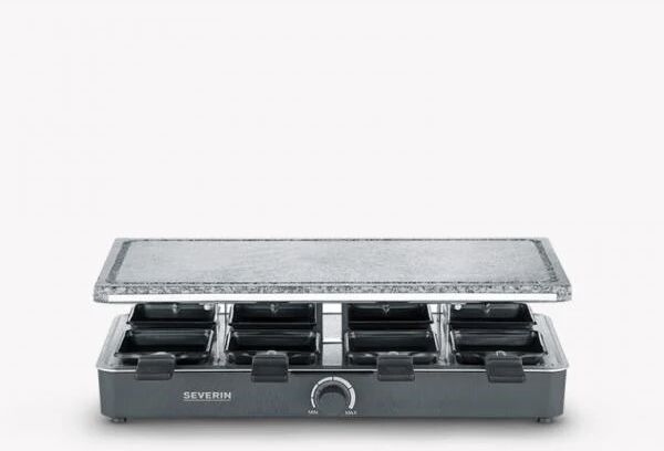 severin rg 2378 dispositivo di fusione per raclette 1300 w nero