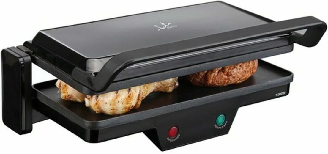 piastra grill jata gr266 nero 1000 w