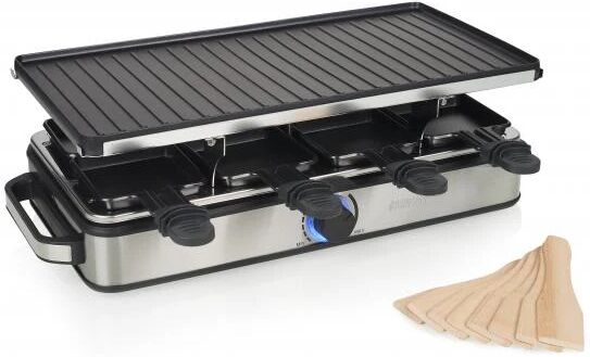 princess 162645 raclette 8 grill deluxe