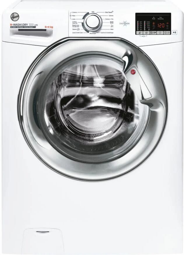 Hoover H-Wash 300 Lite H3ds4 4642dcE-11 Lavasciuga Libera Installazione Caricamento Frontale Bianco Classe Energetica F