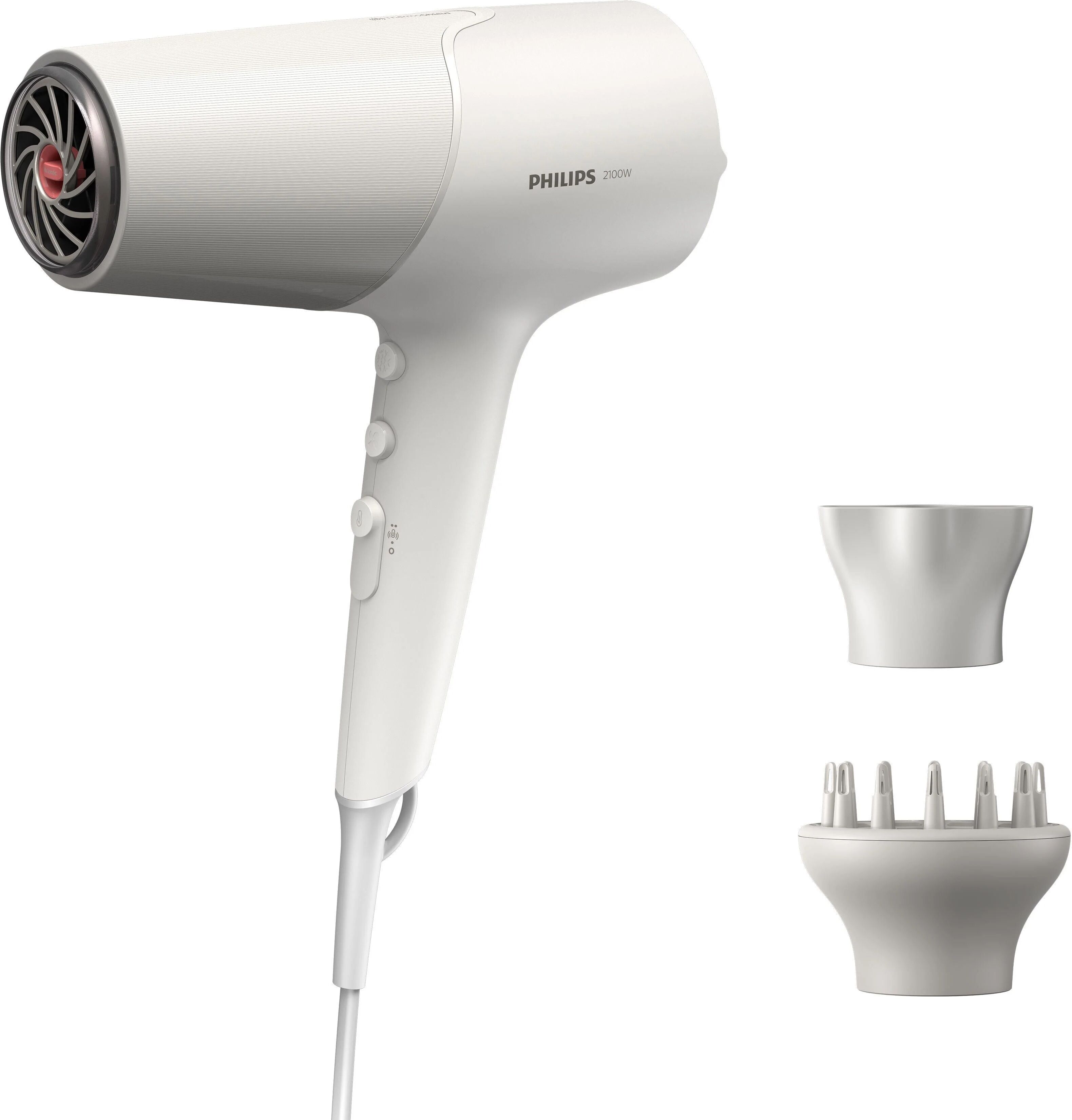 philips 5000 series bhd501-20 asciugacapelli 2100w bianco