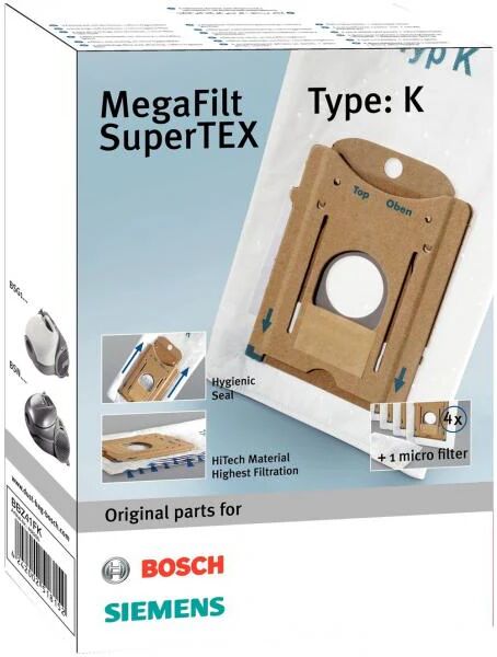 sacchetto di ricambio per aspirapolvere bosch bbz41fk