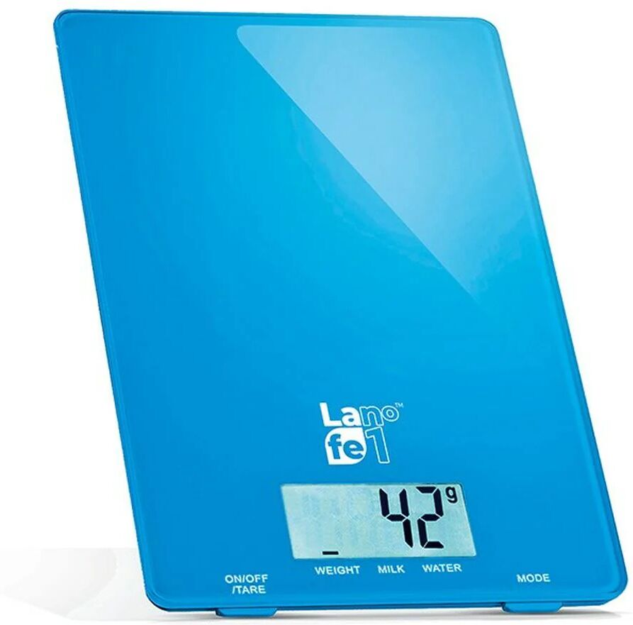 bilancia da cucina lafe lafwag44597 azzurro 5 kg