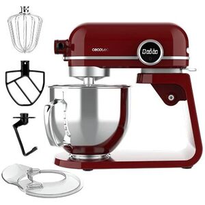 sbattitore-impastatrice cecotec twist&fusion 4500 luxury red