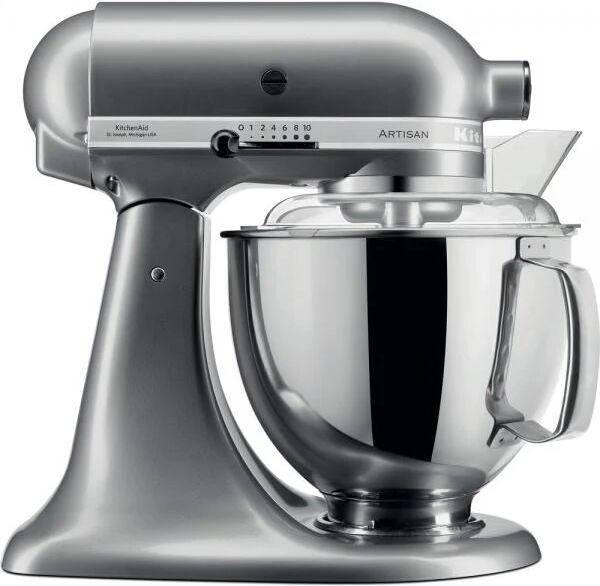 robot da cucina kitchenaid 5ksm175psecu grafite 300 w 4,8 l