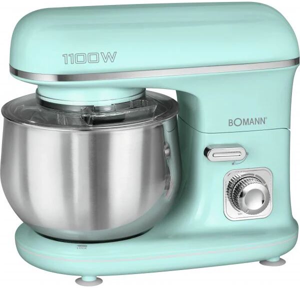 clatronic bomann km 6030 cb robot da cucina 1100 w 5 l colore menta