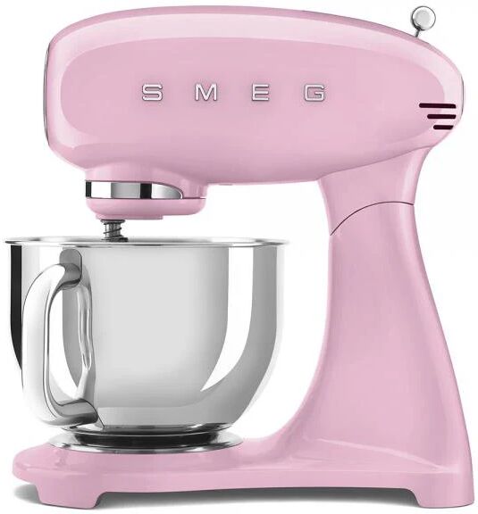 SMEG 50's Style Aesthetic Sbattitore Con Base 800 W Rosa