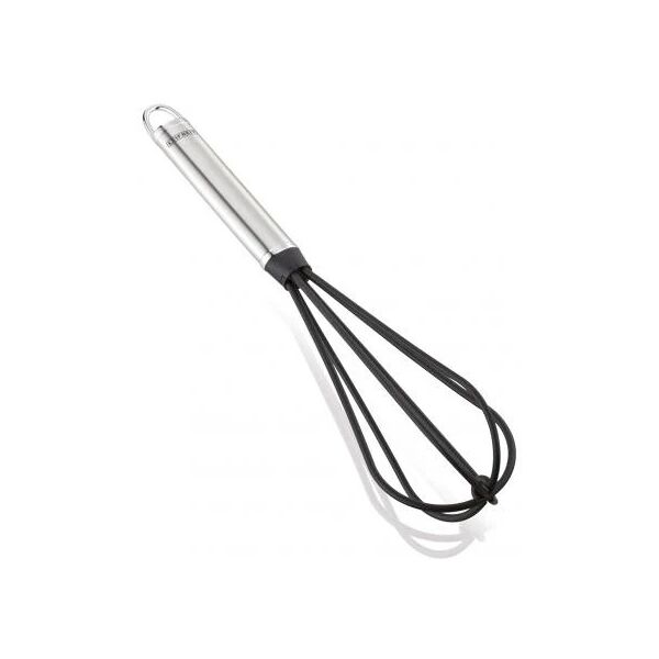 leifheit 24062 frusta da cucina frusta francese nylon, acciaio inossidabile nero, acciaio inossidabile