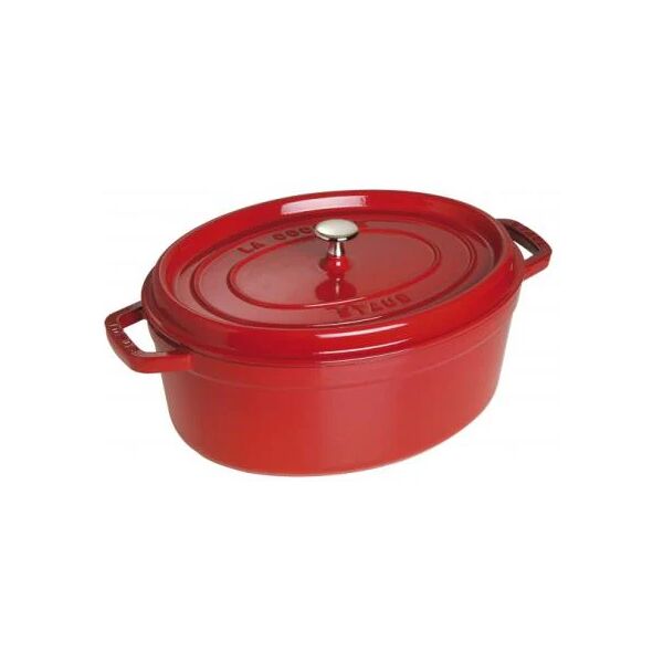 staub cocotte forno olandese 5,5 l rosso