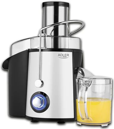 Entsafter Adler Juicer AD 4128 Mattschwarz/Weiß, 1000 W, Anzahl Geschwindigkeiten 2 (AD 4128)