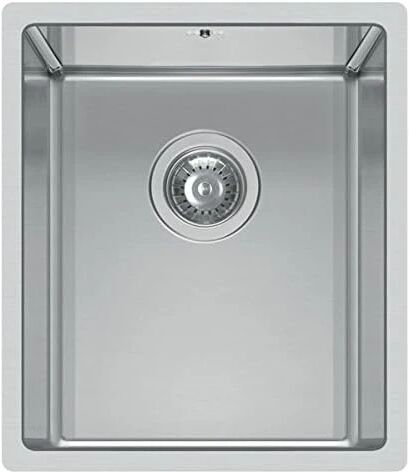 Elleci Liq340sac14 Square 340 R14 Lavello Inox 1 Vasca 38 Cm Satinato